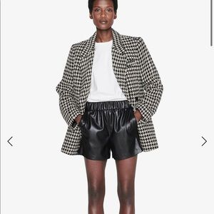 Anine Bing leather shorts